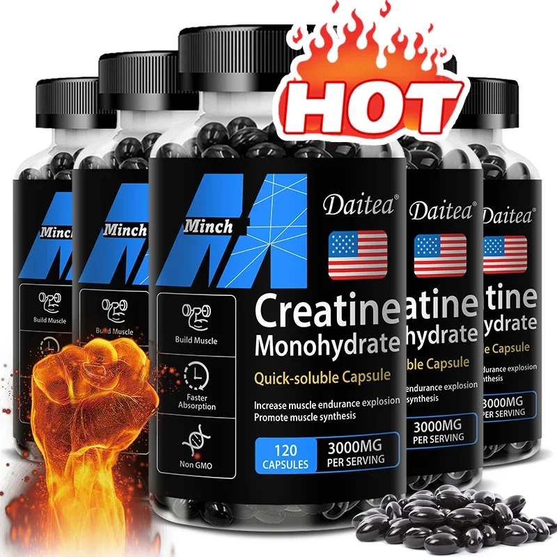 Daitea Creatine 3000 mg Monohy - đánh giá và giá Pre Workout Supplement