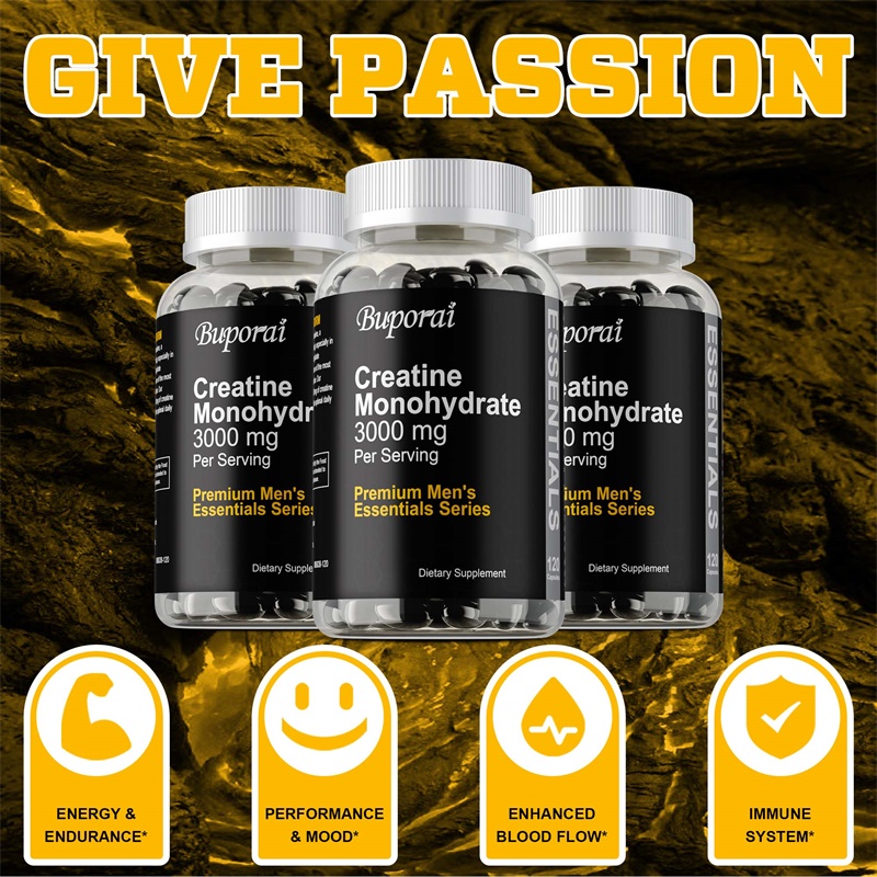 Creatine Monohydrate Capsules  - đánh giá và giá Pre Workout Supplement