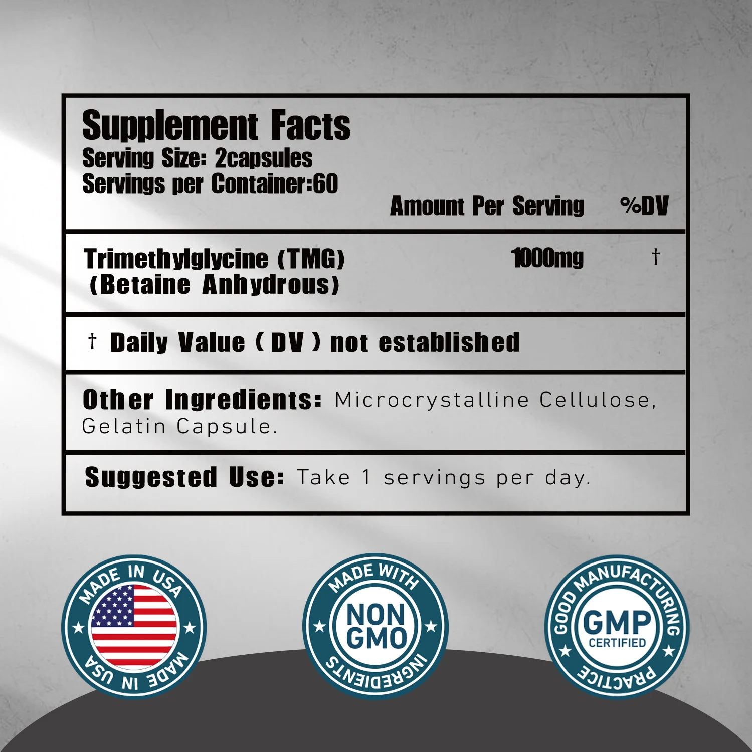 TMG Trimethylglycine - Promote - đánh giá và giá Pre Workout Supplement
