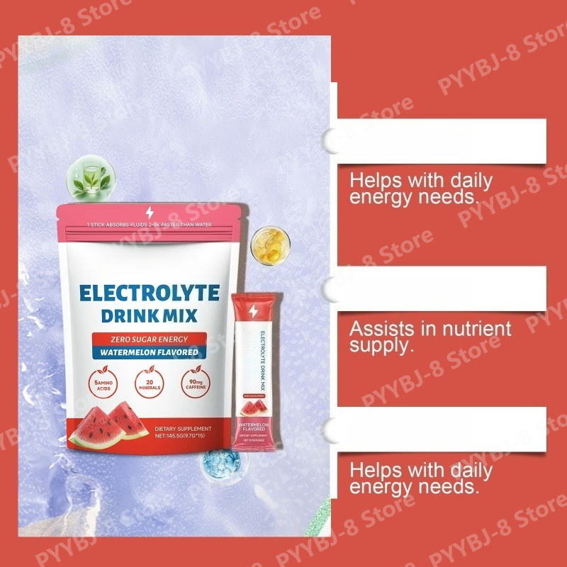 Zero Sugar Watermelon Electrol - đánh giá và giá Electrolyte Powder Pack