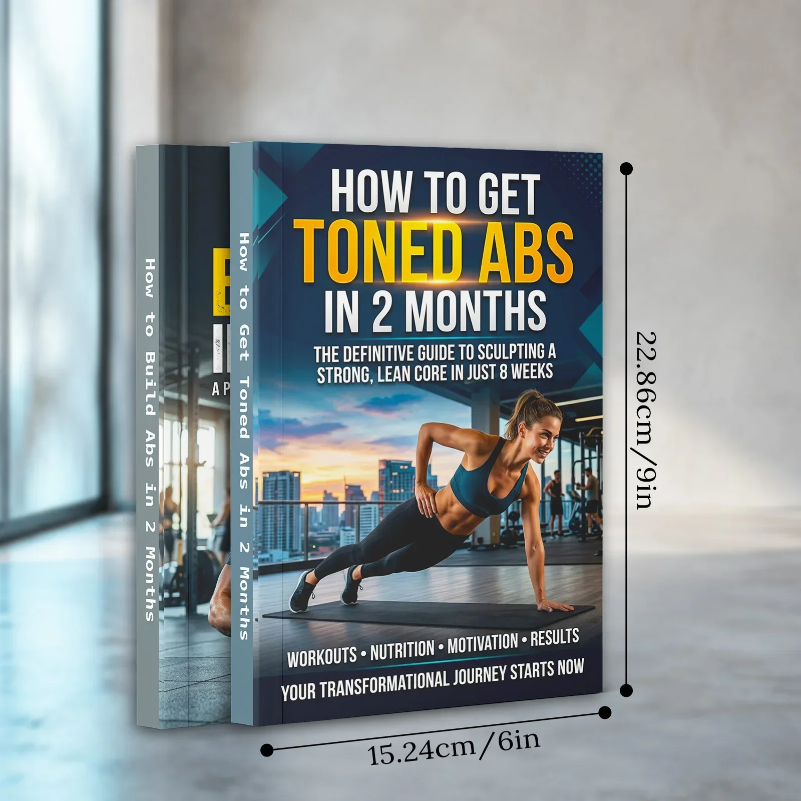 2-Book Abs Training Guide Set  - đánh giá và giá Fitness Nutrition Guide