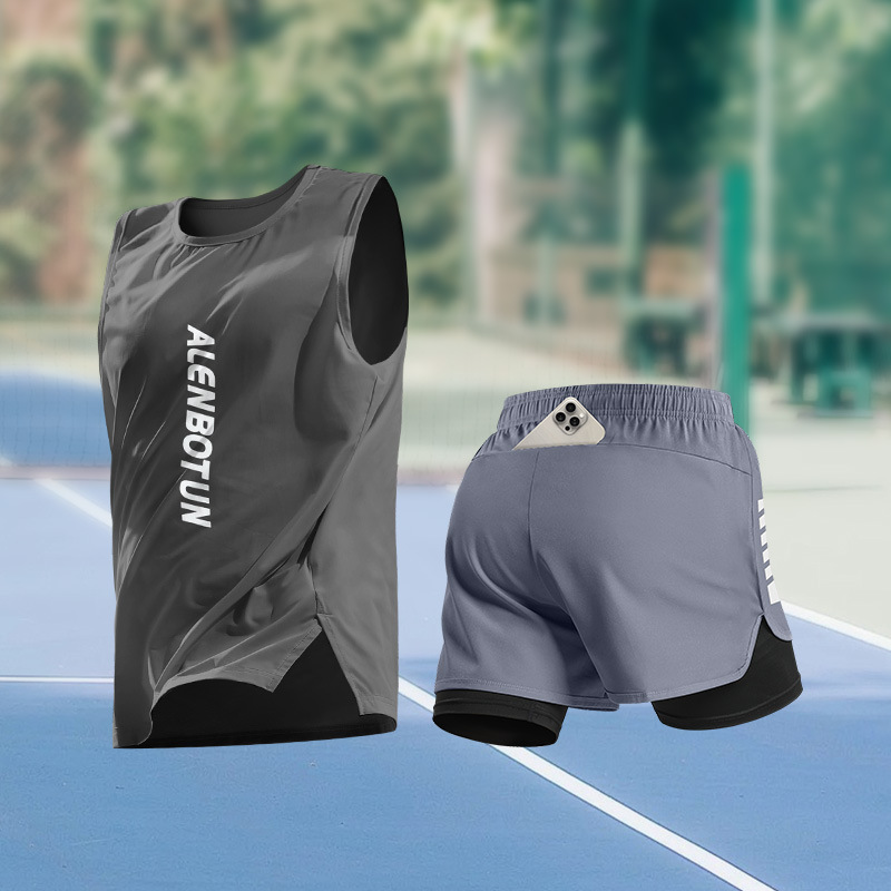 Men Running Sports Set Summer  - đánh giá và giá Fitness & Nutrition Lab Zapopan