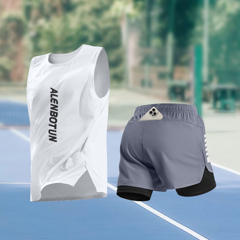 Men Running Sports Set Summer  - đánh giá và giá Fitness & Nutrition Lab Zapopan