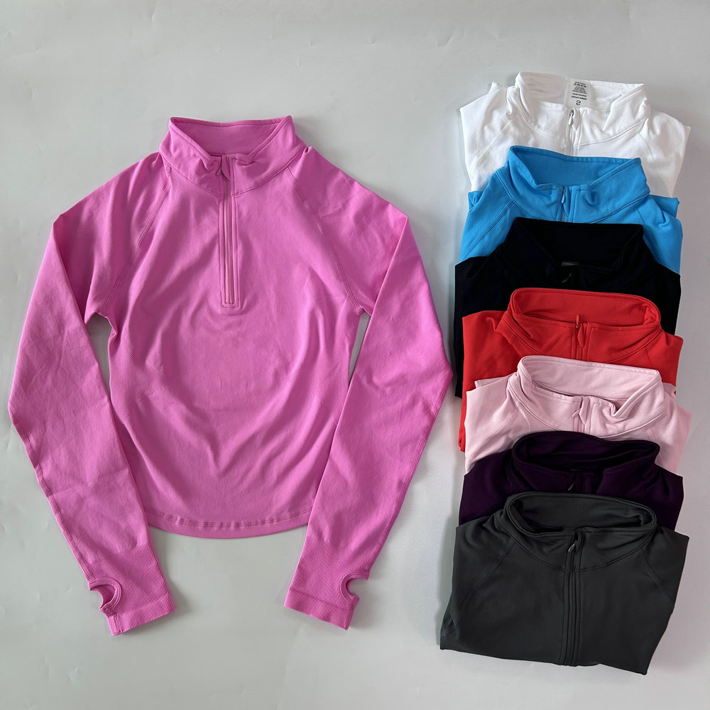 No Logo Yoga Jacket With Half  - đánh giá và giá Fitness & Nutrition Lab Zapopan